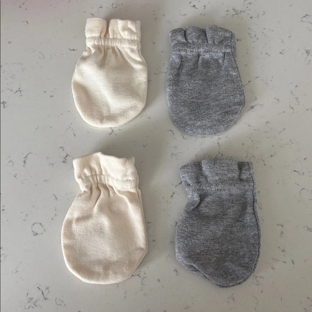 Baby Mittens- Set of 4